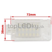 LED Osvetlenie batožinového priestoru Volvo V50 od 2004