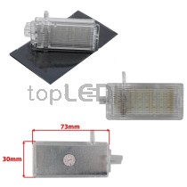 LED Osvetlenie skrinky pred spolujazdcom BMW E81, E82, E87, E88 rad 1