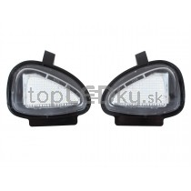 LED svetlo, podsvietenie spätného zrkadla, ľavé a pravé, VW Golf VI 