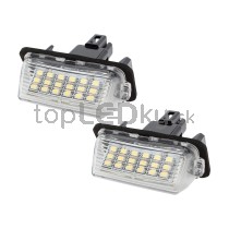 LED Osvetlenie ŠPZ Toyota Auris E15 FL