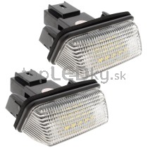 LED Osvetlenie ŠPZ Toyota Verso 09-12