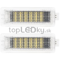 LED osvetlenie batožinového priestoru pred spolujazdcom alebo osvetlenie dverí BMW rad 7