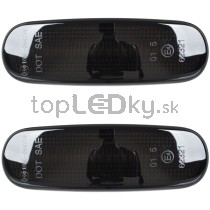 Smerovka bočná LED pravá+ľavá dymová dynamická Citroen Nemo 1612811180