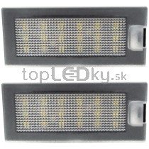 LED Osvetlenie ŠPZ 2 ks sada Fiat Freemont 11-16