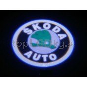 LED Logo Projektor Škoda Fabia