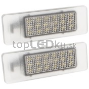 LED Osvetlenie ŠPZ 2 ks Citroen C2 6340A5