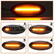 Smerovka bočná LED pravá+ľavá dymová dynamická Nissan X-Trail T31, 07-14 a