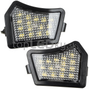 LED Osvetlenie spätných zrkadiel 2 ks sada Volvo S80, 98-16