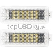 LED osvetlenie batožinového priestoru pred spolujazdcom alebo osvetlenie dverí BMW rad X1