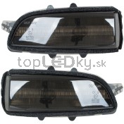 Smerovka do spätného zrkadla dynamická dymová LED ľavá + pravá Volvo S60 I 30716697