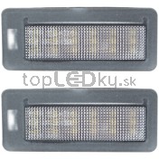 LED Osvetlenie ŠPZ 2 ks sada Fiat Doblo II 10-22