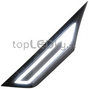 Smerovka bočná LED pravá+ľavá dynamická dymová Honda Civic X 16-22 g